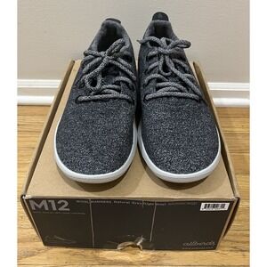 Allbirds Wool Runners M12 Natural Grey/Light Grey Mens Shoes Sneakers New in Box